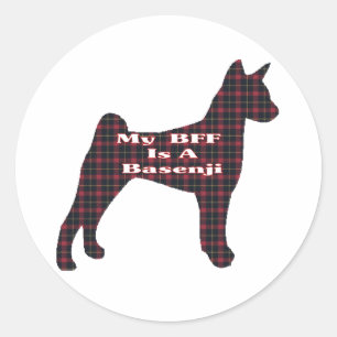 Basenji BFF Sticker