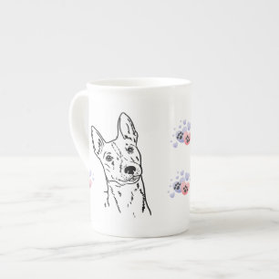 Basenji Bone China Mug