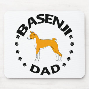 Basenji Dad Mouse Pad