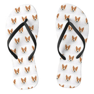 Basenji Dog 3D Inspired Thongs