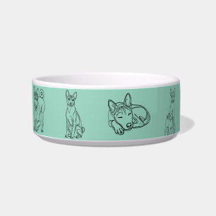 Basenji Dog Barkless Sighthound  Bowl