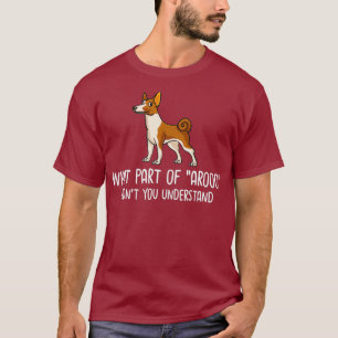 Basenji Dog Gift Puppies Owner Lover T-Shirt