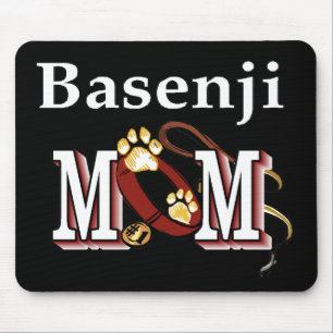 Basenji Dog MOM Mouse Pad