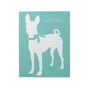 Basenji Dog Puppy Notepad
