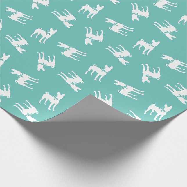 Basenji Dog Puppy Wrapping Paper (Corner)