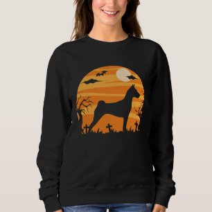 Basenji Halloween  Costume   Mom Dad Sweatshirt