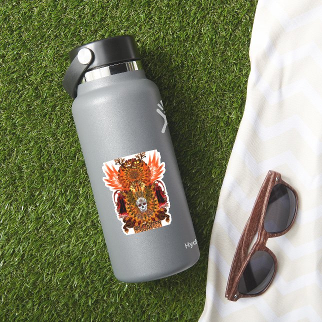 Basenji Halloween - Halloween Basenji (HydroFlask Insitu)