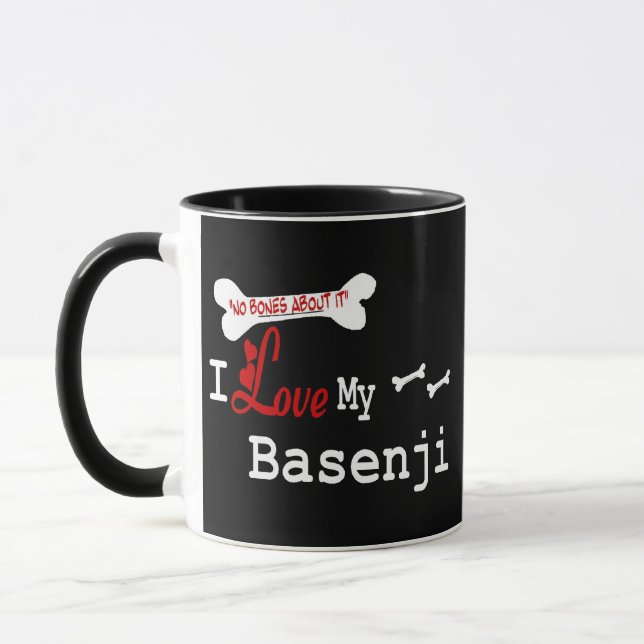 Basenji (I Love) Mug (Left)