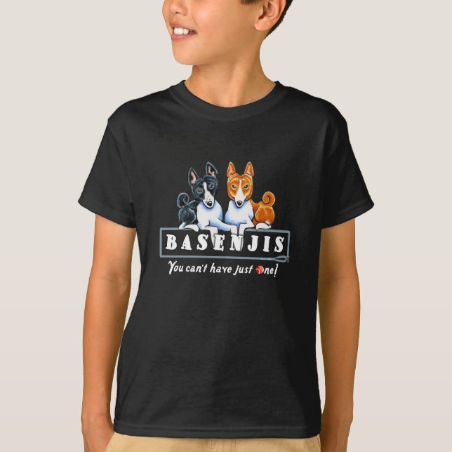Basenji Just One T-Shirt (Front)