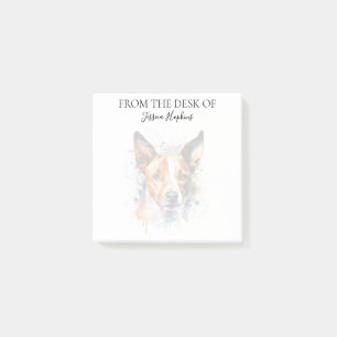 Basenji Lover Monogrammed Notes