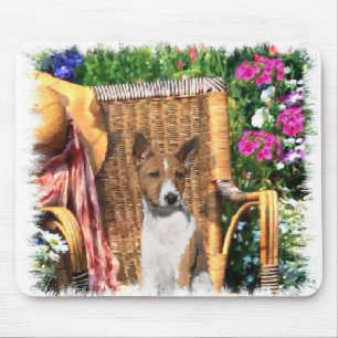 Basenji Lovers Art Gifts Mouse Pad