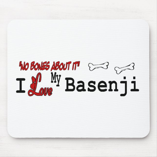 Basenji Lovers Gifts Mouse Pad (Front)