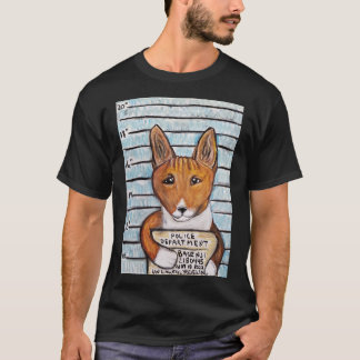 Basenji Mugshot T-Shirt