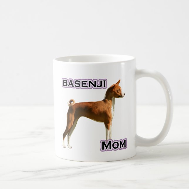 Basenji Mum 4 Coffee Mug (Right)