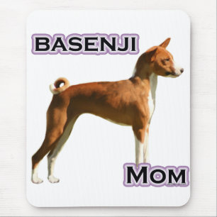 Basenji Mum 4 Mouse Pad