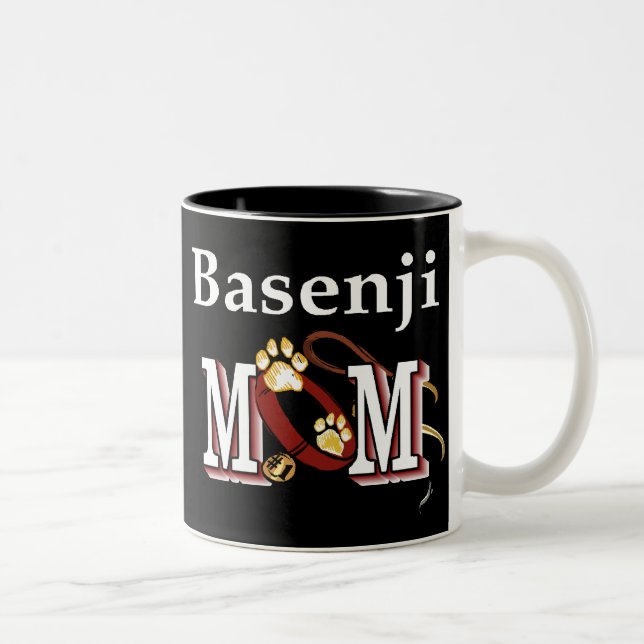 Basenji Mum Mug (Right)
