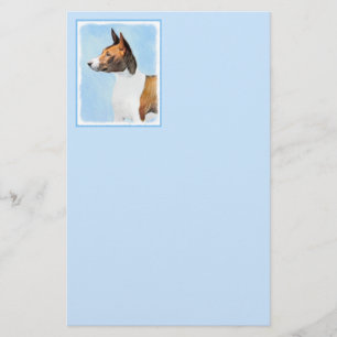 Basenji Painting - Cute Original Art