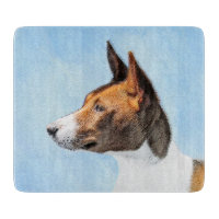 Basenji Painting - Cute Original Art