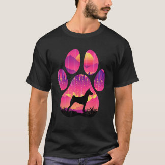 Basenji Paw Mum Dad Dog Women Men T-Shirt