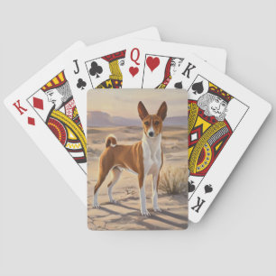 Basenji Playing Cards