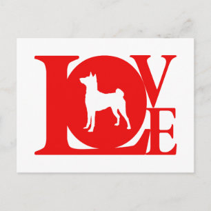 Basenji Postcard