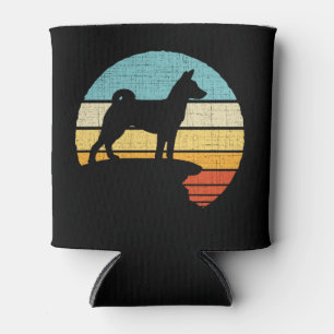  Basenji Retro Vintage Dog Puppy Owner Lover  Can Cooler