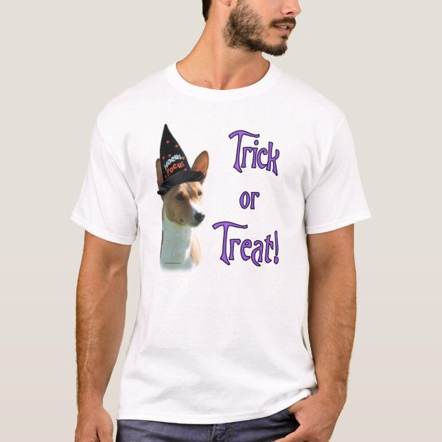 Basenji Trick T-Shirt (Front)