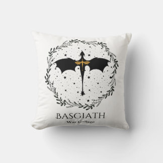 Basgiath War College Throw Pillow - Fourth Wing