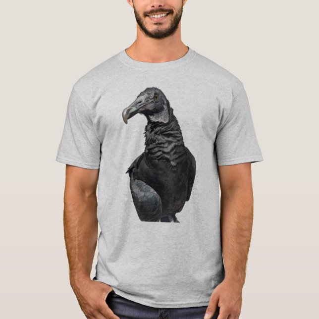 Bash the Black Vulture T-Shirt (Front)