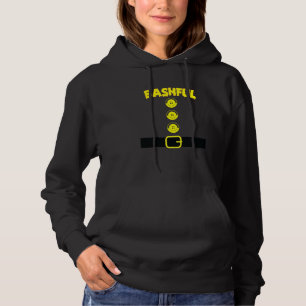 Bashful Dwarf Halloween Matching Funny Family Colo Hoodie