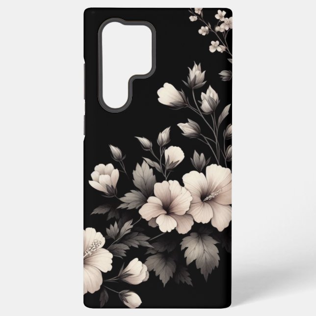 Bashful Hibiscus Samsung Galaxy S22 Ultra Case (Back)