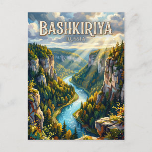 Bashkiriya National Park Russia Postcard