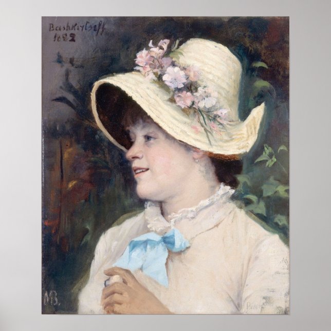 Bashkirtseff - Paris Portrait Of Irma 1882 Poster (Front)