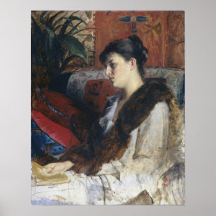 Bashkirtseff - The Artist's Sister In Law 1881 Poster