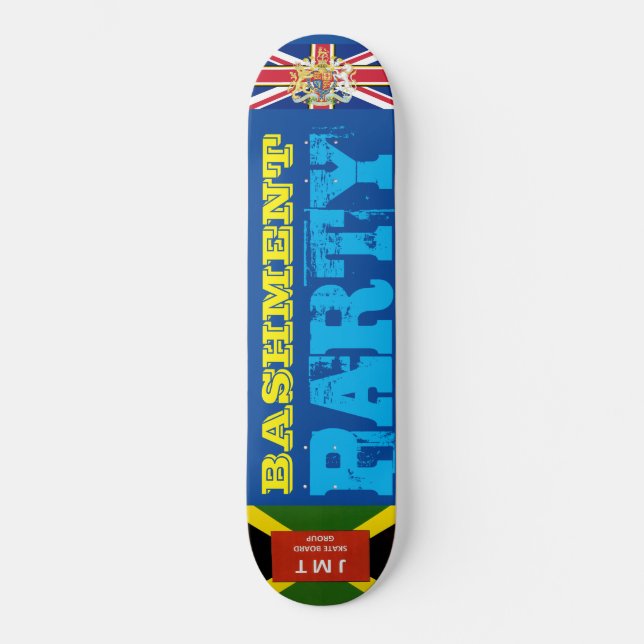 BASHMENT PARTY Skateboard (Front)