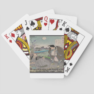 Basho & Famous Quote Playing Cards