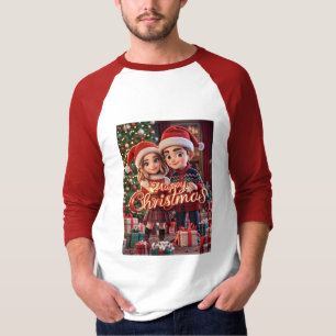 Basic 3/4 Sleeve Raglan T-Shirt