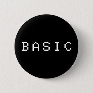 BASIC 6 CM ROUND BADGE