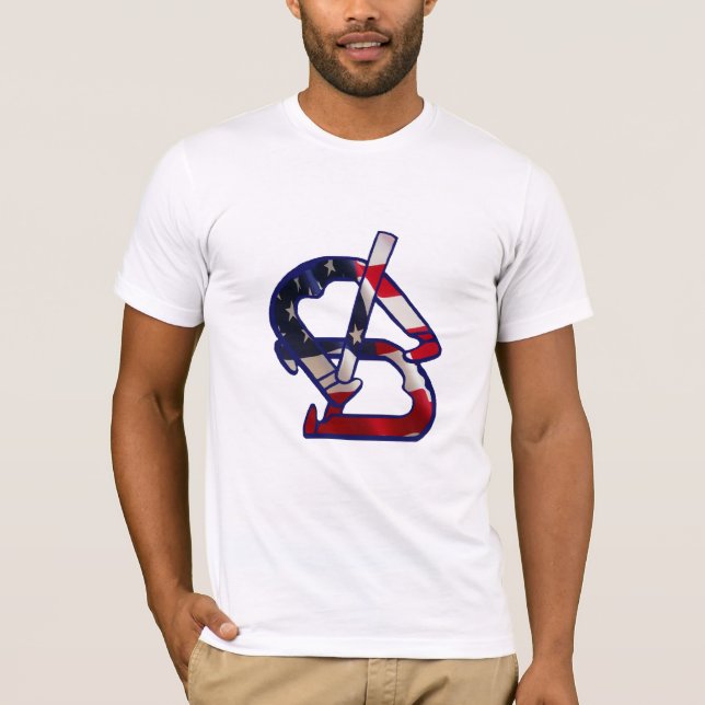 Basic American HORSESHOES Apparel T-Shirt (Front)