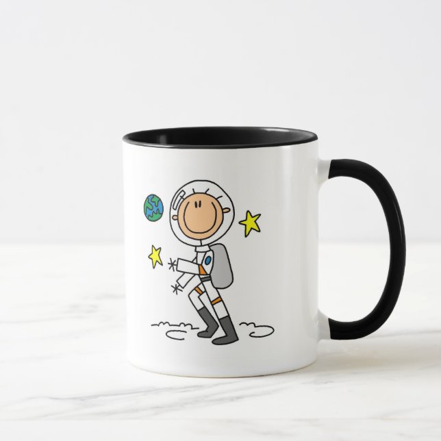 Basic Astronaut Tshirts and Gifts Mug (Right)