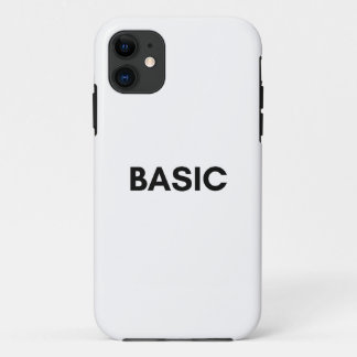 basic black iPhone 11 case