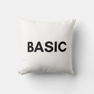 basic black cushion