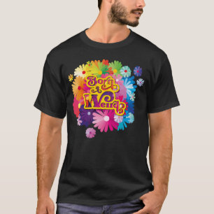 Basic black T-shirt for men with statement