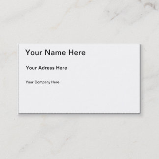 BASIC BUISSNESS CARD