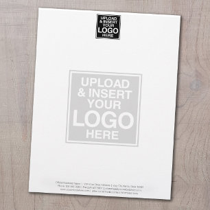 Basic Business Letterhead with WATERMARK