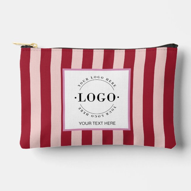 Basic Business Logo Your Company Promotion Gifts Accessory Pouch (Front)