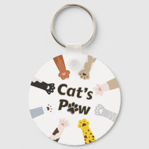 Basic Button Key Ring