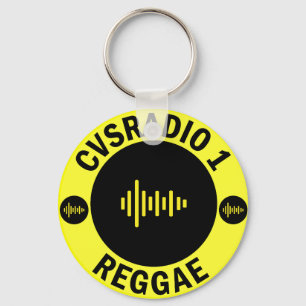 Basic Button Keychain