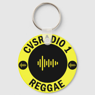 Basic Button Keychain