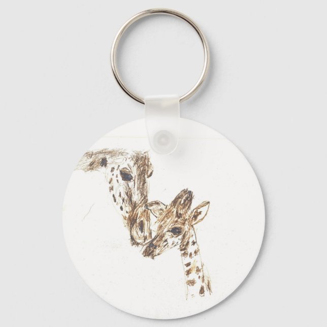 Basic Button Keychain (Front)